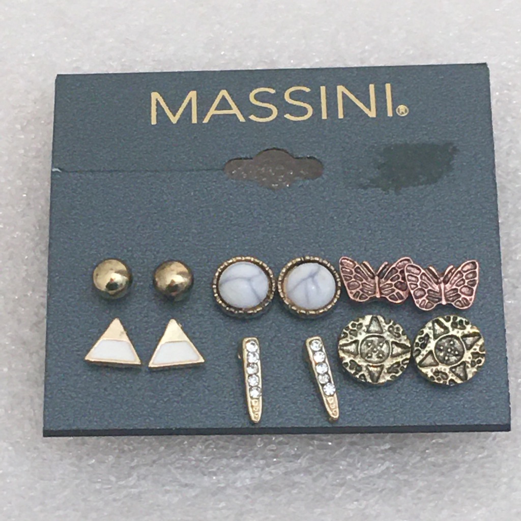 Massini Set Of 6 Earrings 10$